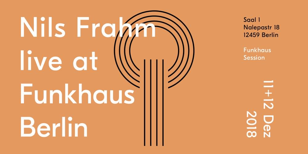 Tickets Nils Frahm,  in Berlin